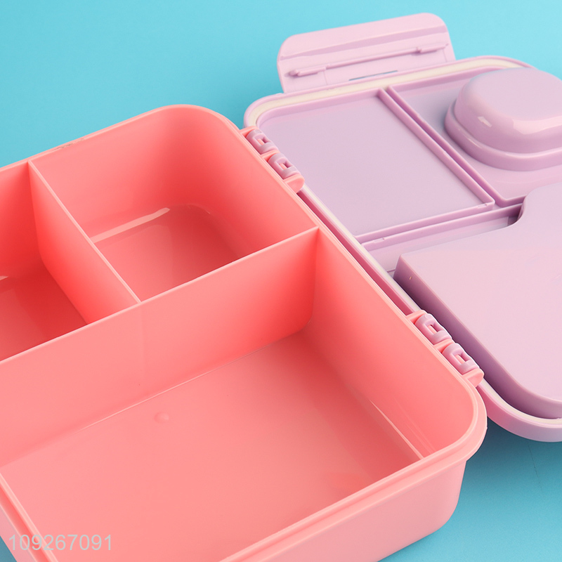 Online wholesale portable plastic lunch box set for school office