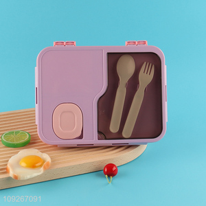 Online wholesale portable plastic lunch box set for school office