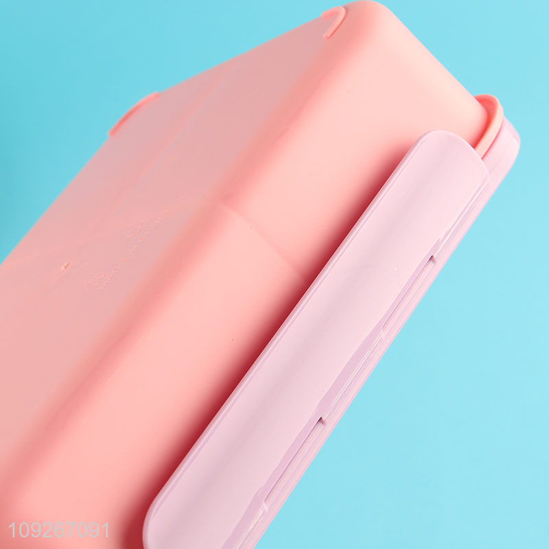 Online wholesale portable plastic lunch box set for school office