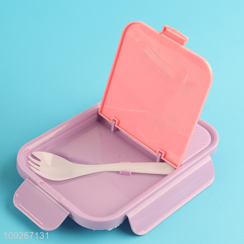 Good sale portable cartoon school children lunch box set wholesale