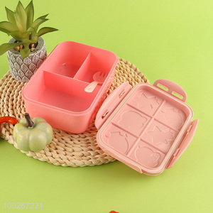 Low price portable plastic lunch box set plastic food container set