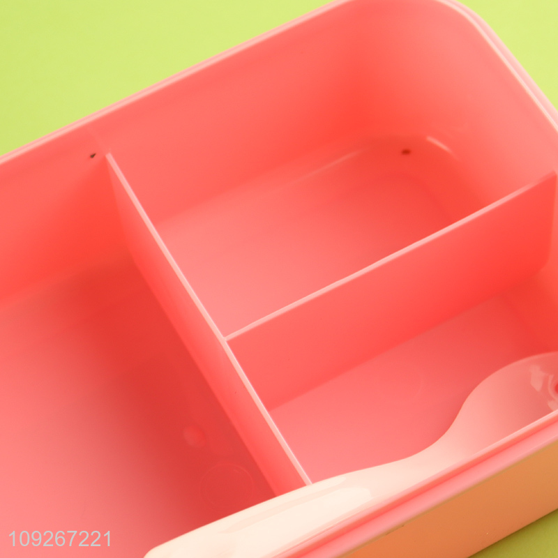 Low price portable plastic lunch box set plastic food container set