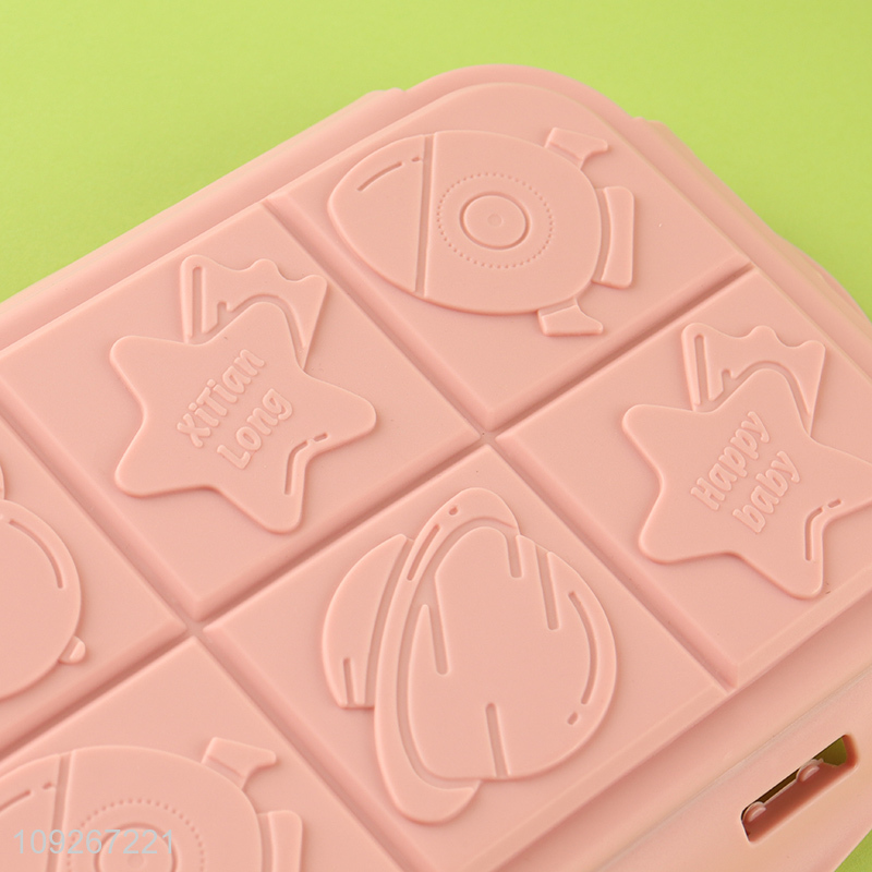 Low price portable plastic lunch box set plastic food container set