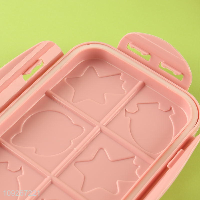 Low price portable plastic lunch box set plastic food container set