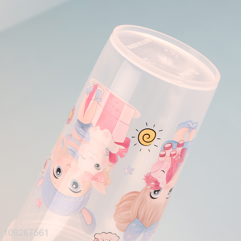 Hot selling duck shape dinner plate water bottle straw bottle set wholesale