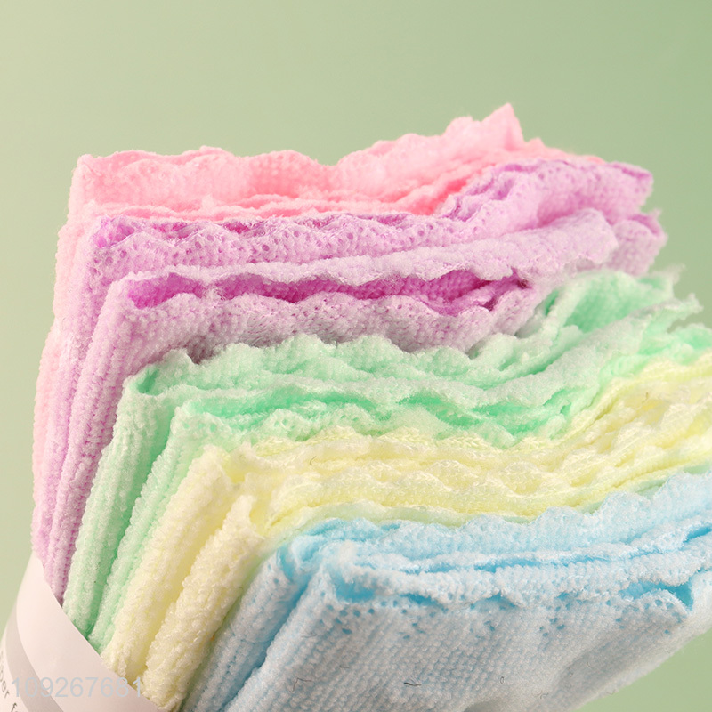 Good selling 5pcs home kitchen cleaning clothes cleaning towel set wholesale