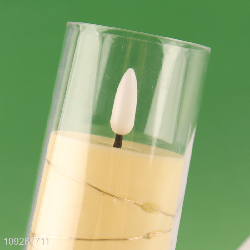 Top selling home decor led candle electronic candle battery power candle