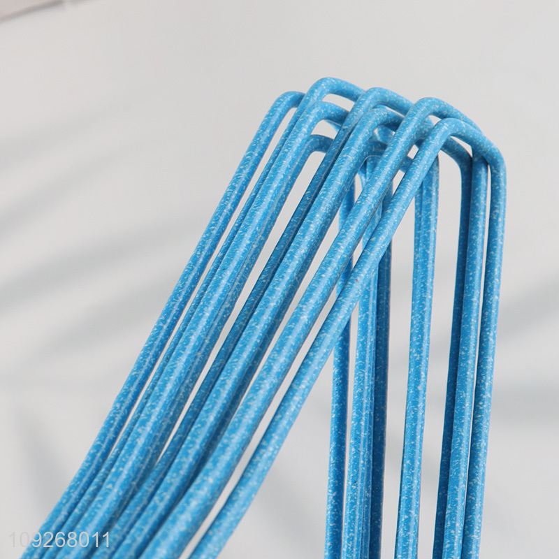 Factory supply plastic-coated hanger hanging clothes rack for sale