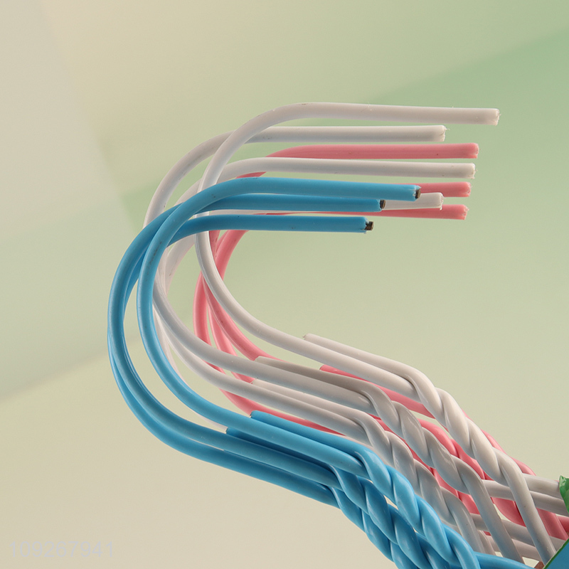 New product 10pcs multicolor clothes hanger hanging clothes rack for sale