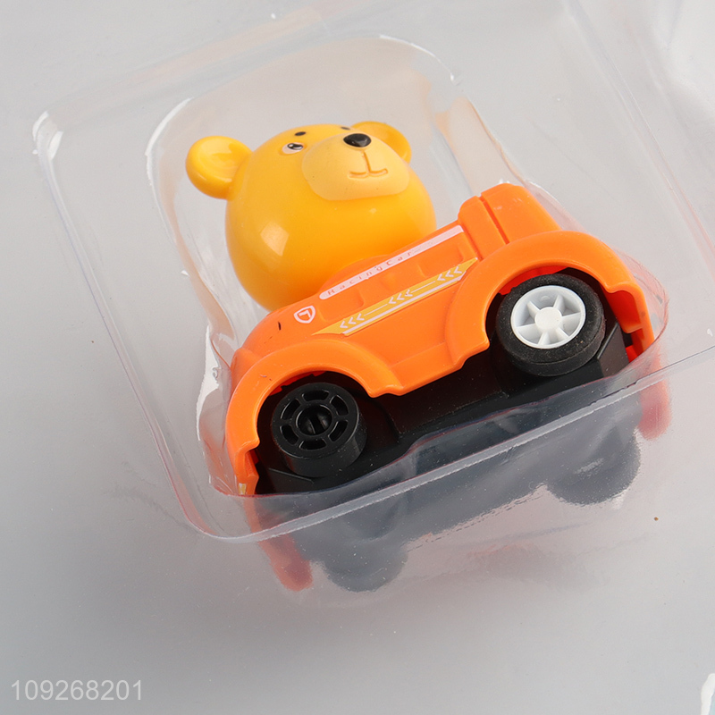 Yiwu market cartoon children puzzle game electric rail car toys for sale