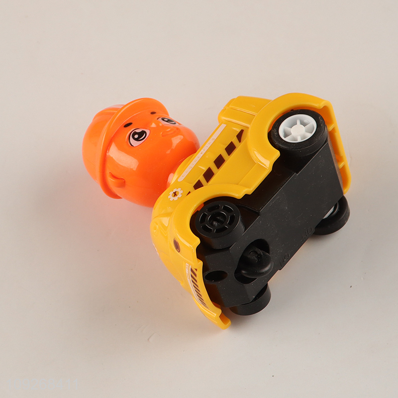 China supplier funny children engineering puzzle game rail car toys