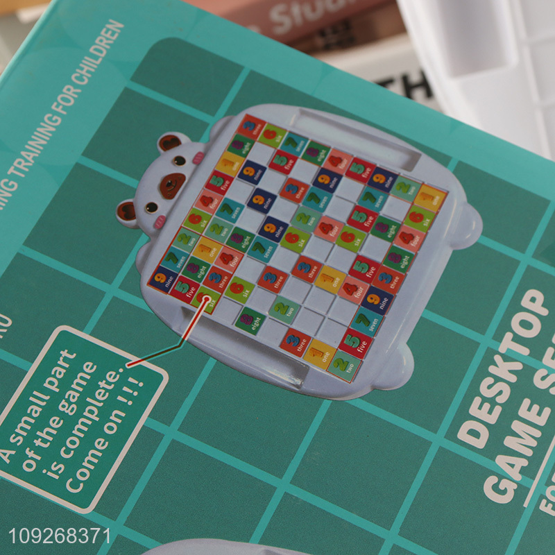 Best quality children funny desktop games intellectual sudoku games