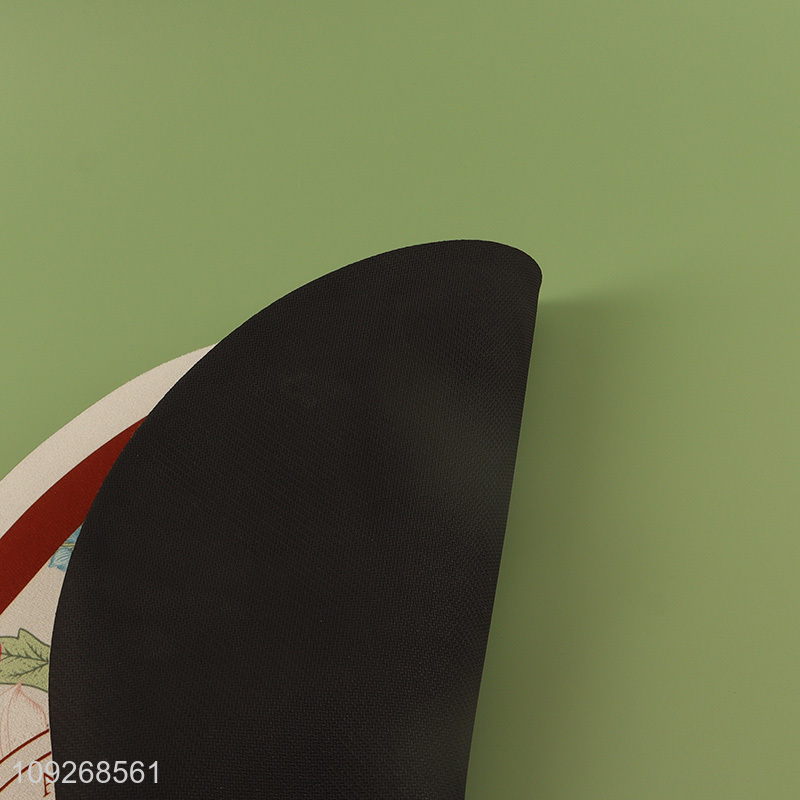 Hot selling flower pattern household anti-slip floor mat door mat wholesale