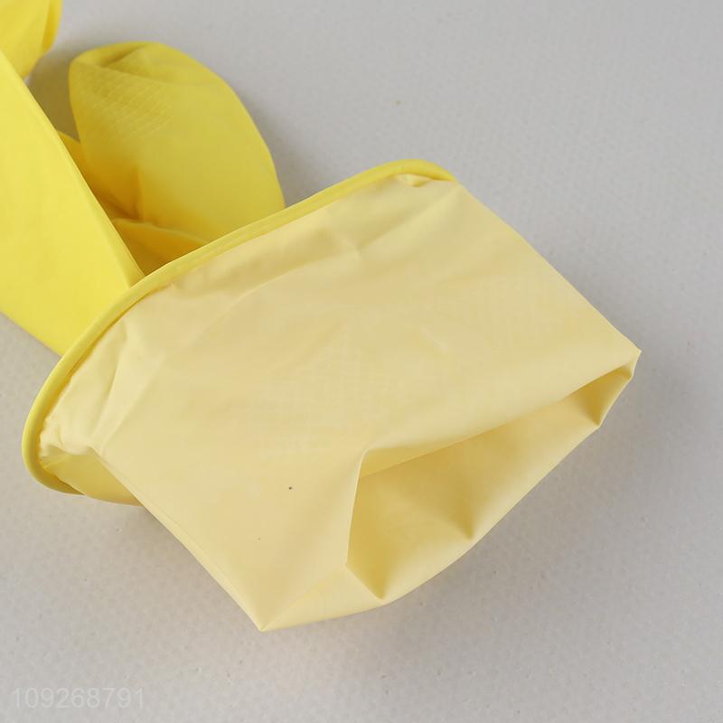 Most popular reusable household cleaning gloves latex gloves for sale