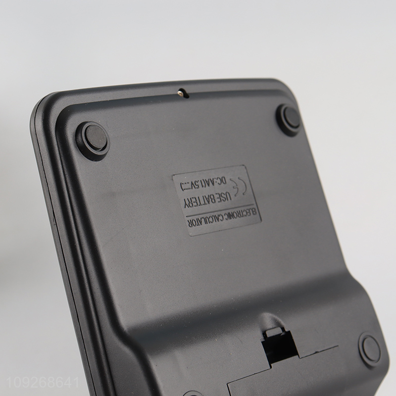 Hot selling school office plastic electronic calculator for desktop