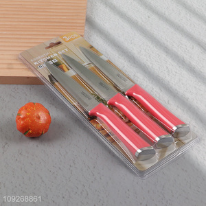 New Arrival 3 Pieces Stainless Steel Kitchen Knives Multi-Purpose Knives Set