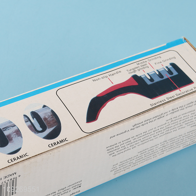 China factory reusable home kitchen knife sharpener for sale
