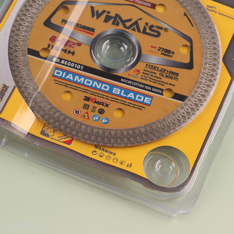 Hot selling 4.5inch professional cutting disc saw blade diamond blade wholesale