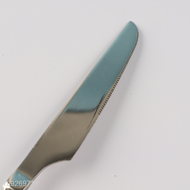 Popular products stainless steel cutlery dinner knife for sale