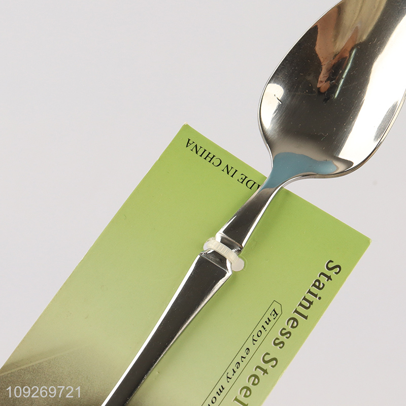 New arrival stainless steel home restaurant cutlery spoon for sale