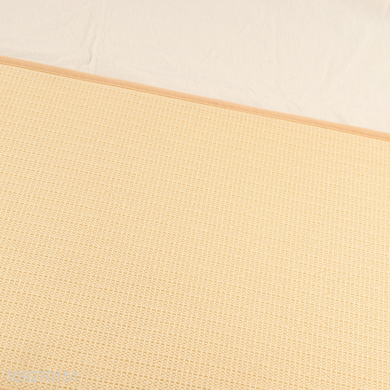 China factory rectangle non-slip floor mat door mat for household