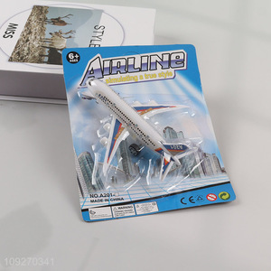 Good Quality Friction Airplane Toy Plastic Airplane Toy for Kids