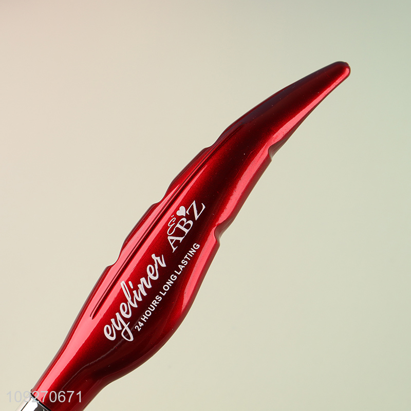 China supplier waterproof cool black permanence eyeliner pen