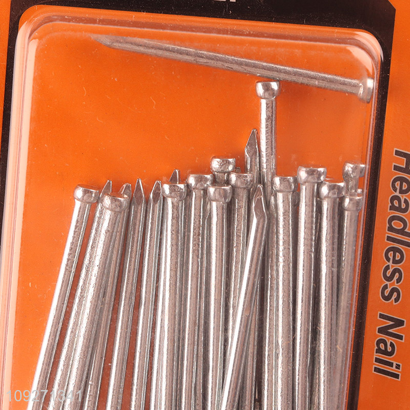 Hot selling 2.2*40mm headless nail woodworking construction site iron nail