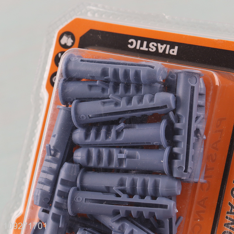 Good quality 25pcs plastic expansion screw tube set
