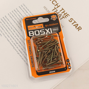 Top quality 65pcs metal hardware accessories screws tornillos