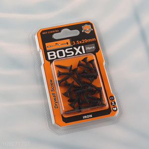 Best selling 26pcs 3.5*20mm drywall screw self-tapping screws