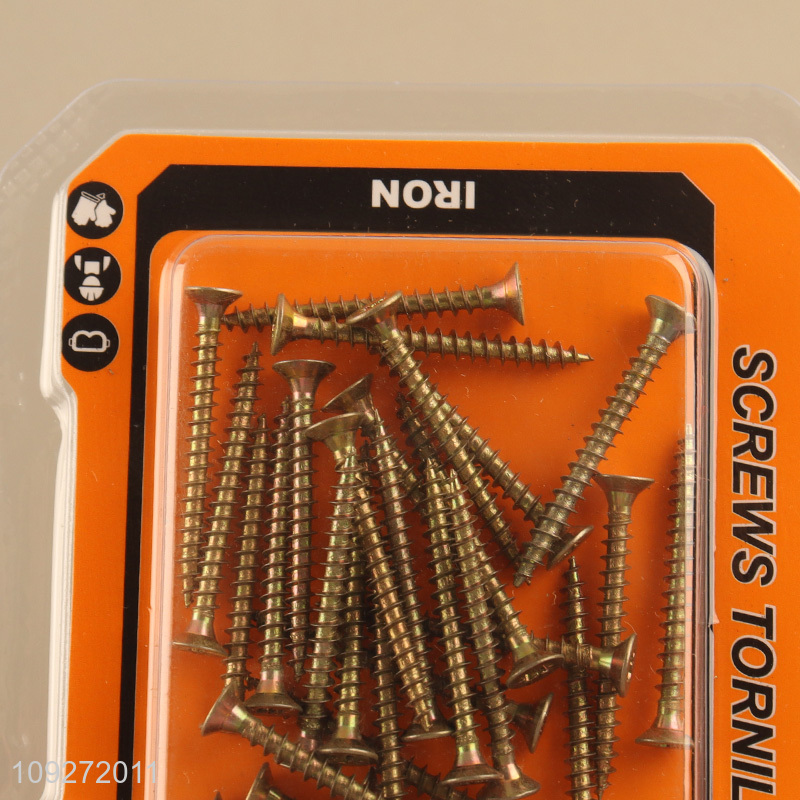 Best selling 30pcs hardware accessories screw tornillos self-tapping screws