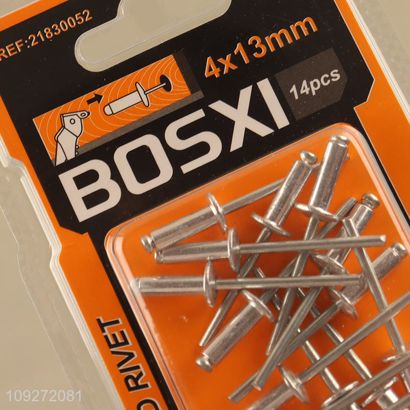 Top selling 4*13mm hardware accessories blind rivet self tapping screws