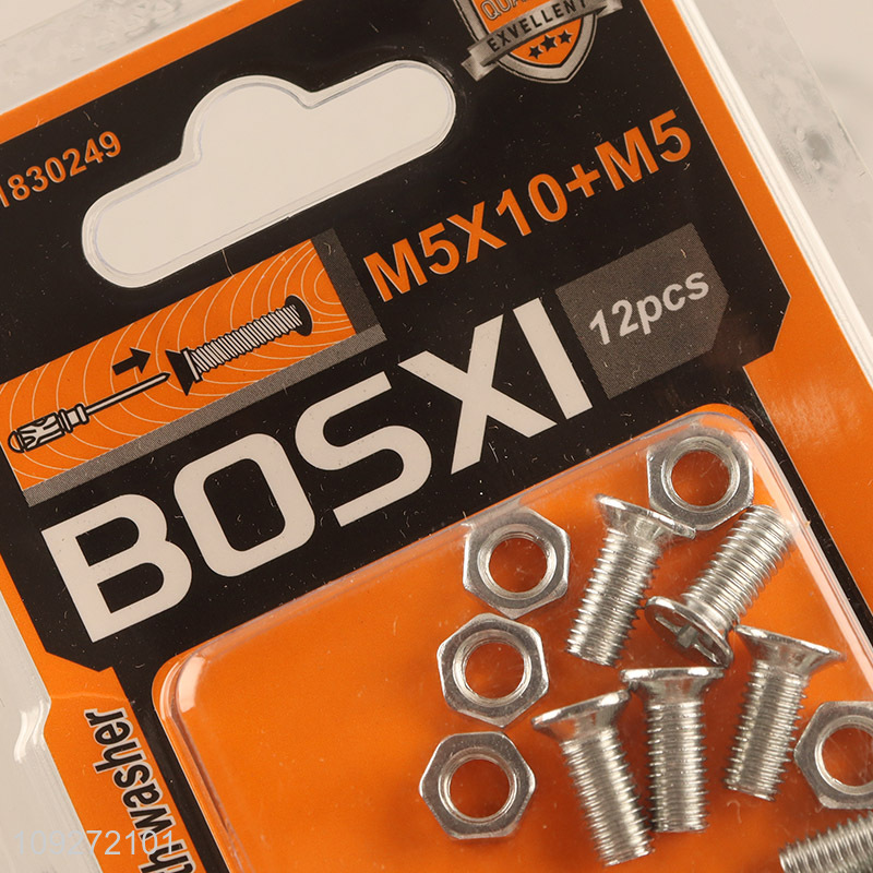 Good Quality Iron Screws and Nuts Set Fastener Kit