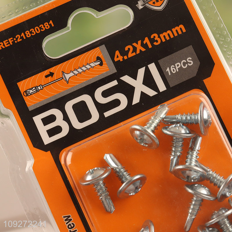 Low priest 16pcs 4.2*13mm drilling screw self-tapping screws