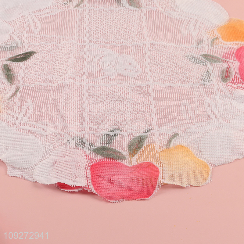 Hot products 2pcs polyester dinner mat place mat for tabletop decor