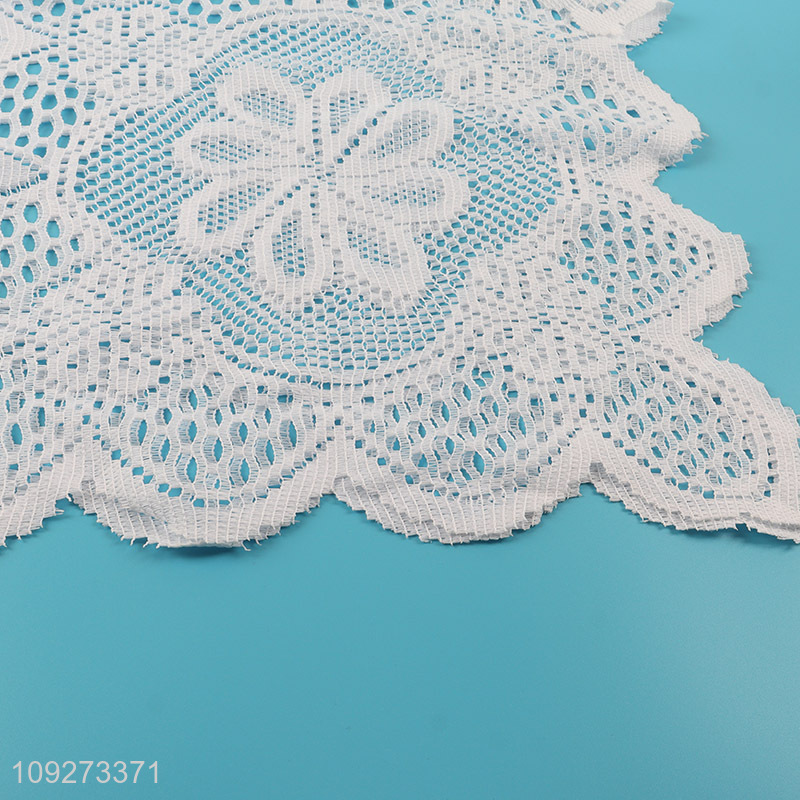 China products polyester hollow tabletop dinner mat placemat table mats