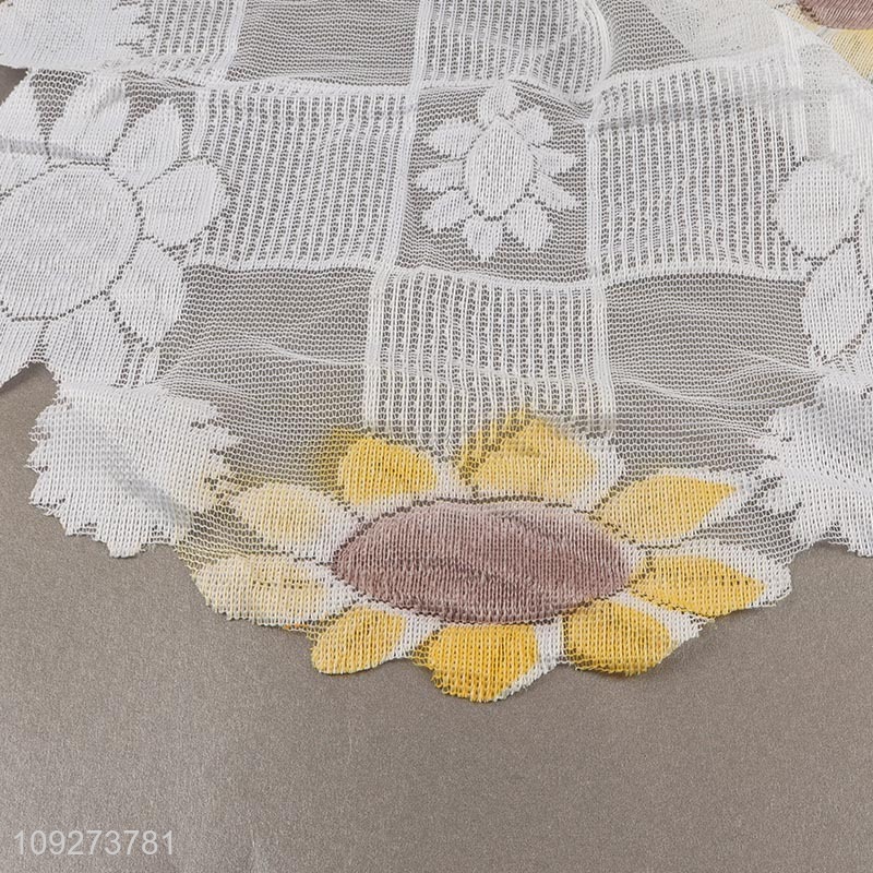 Online wholesale sunflower table runner table decoration table flags