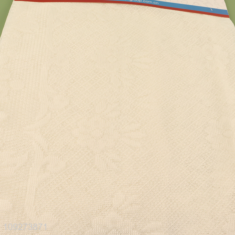 Good quality polyester table cloth table decoration for sale