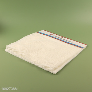 Factory wholesale anti-slip polyester table cloth table decoration