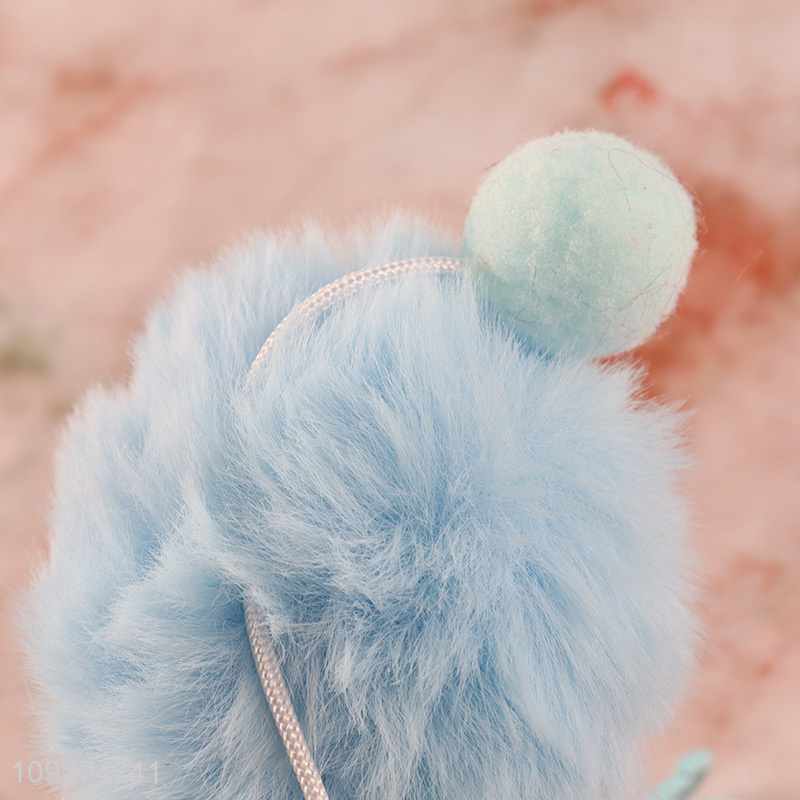 New product plush keychain key rings bag pendant