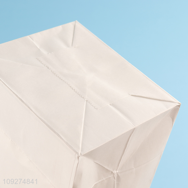 Low price white paper bag gifts packaging bag for sale