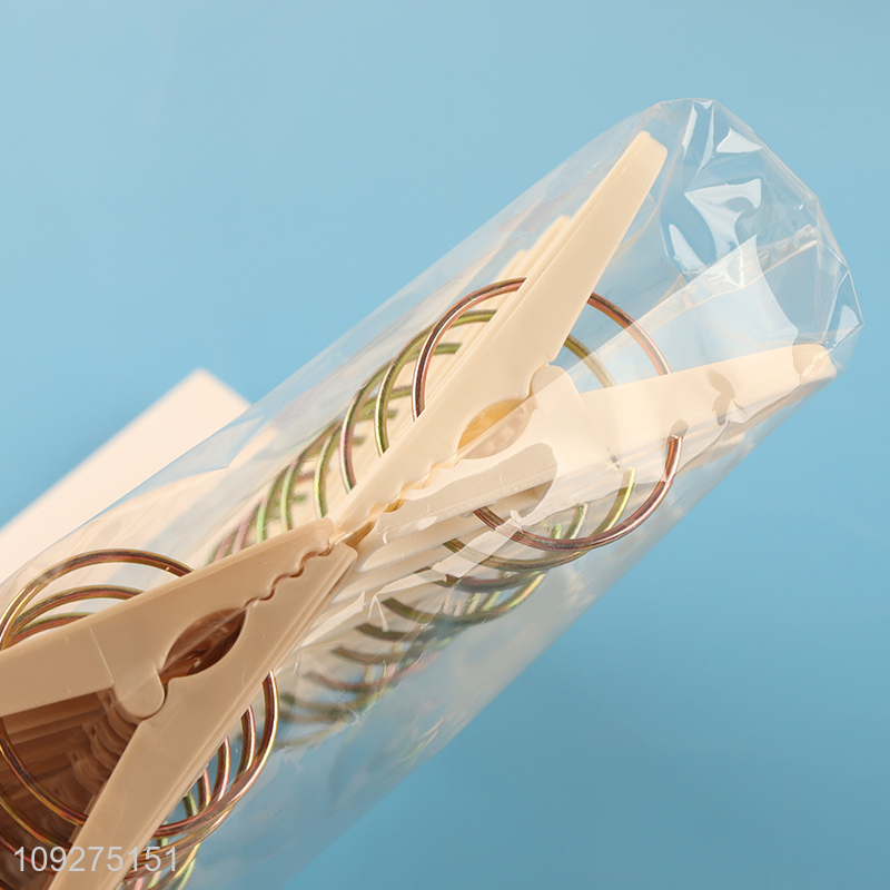 Popular products 20pcs multifunctional plastic clothes clips clothes pegs