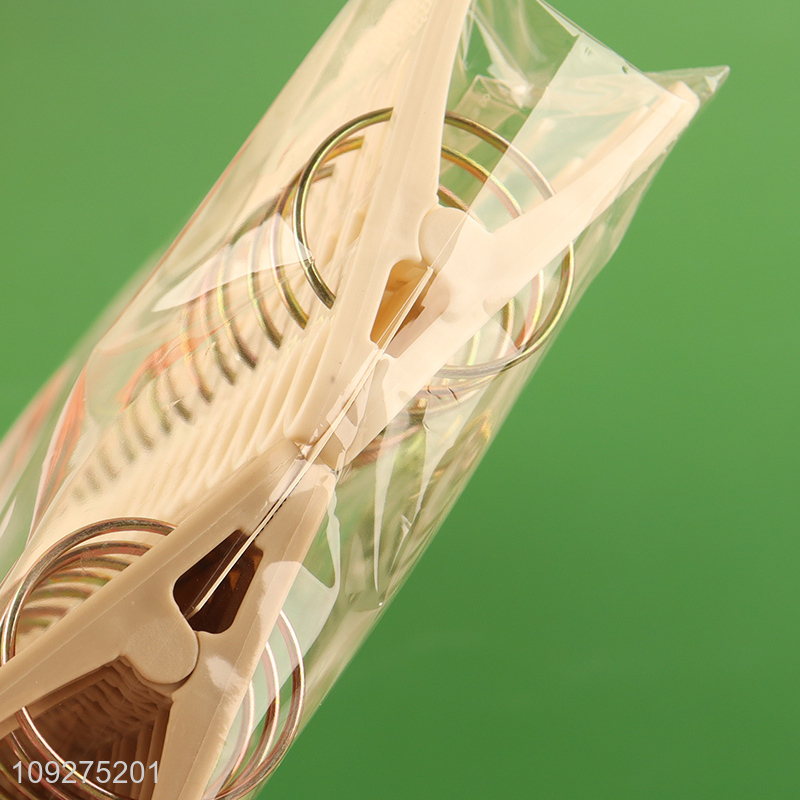 China wholesale 30pcs plastic clothes clips clothes pegs set