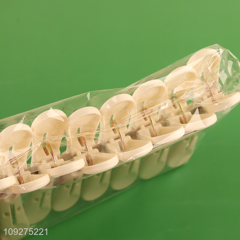 Hot products 16pcs home plastic clothes clips clothes pegs