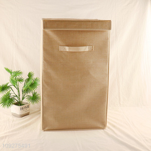 Top products rectangle non-woven fabric storage basket