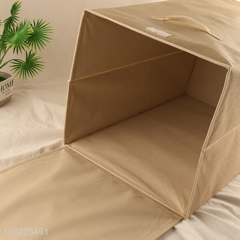 Top products rectangle non-woven fabric storage basket