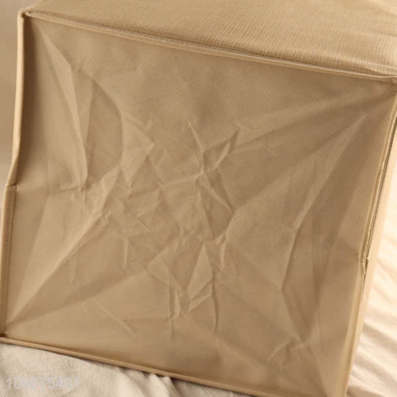 Top products rectangle non-woven fabric storage basket