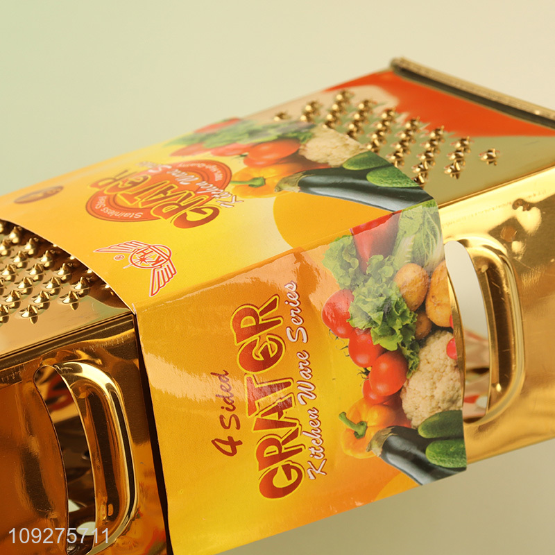 New arrival 4sides kitchen gadget vegetable grater