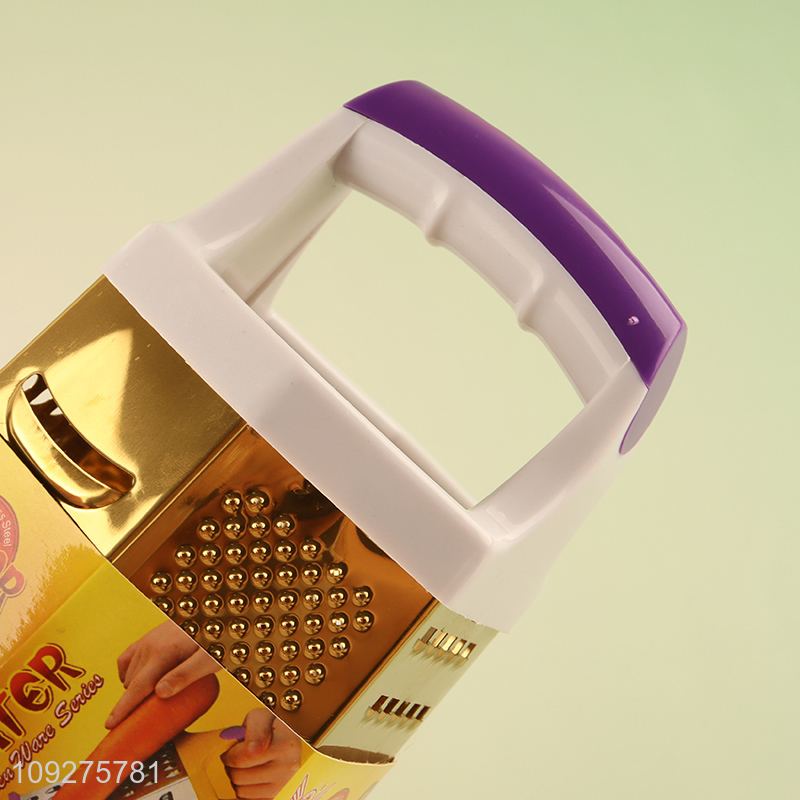 China supplier handheld kitchen gadget vegetable grater